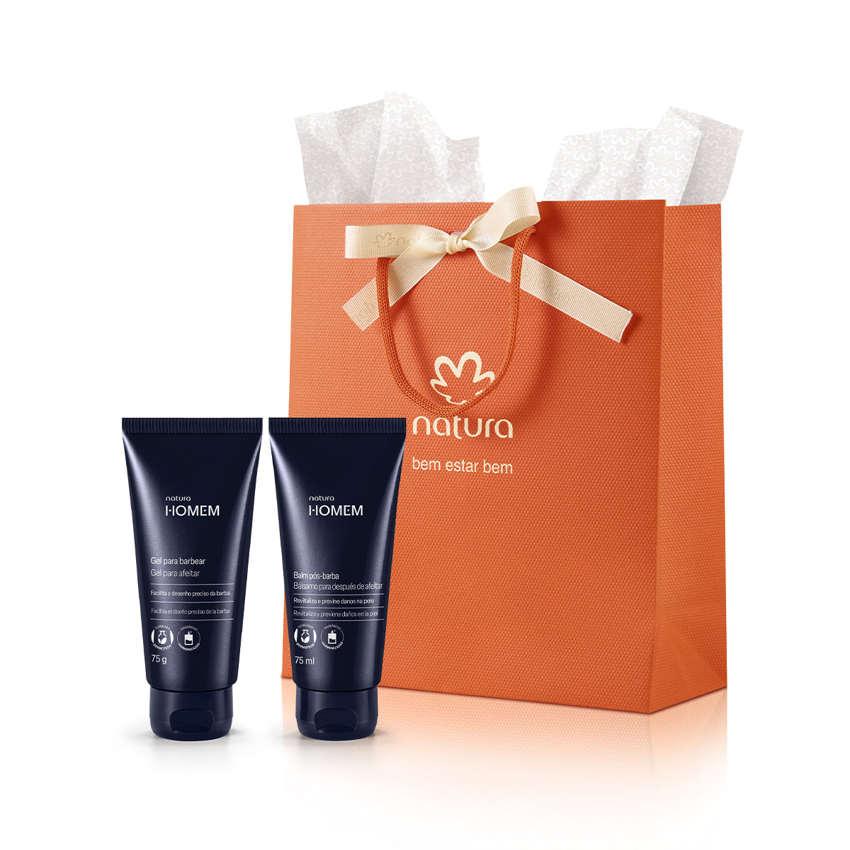Presente Natura Homem Cuidados Pessoais Barba (2 produtos)